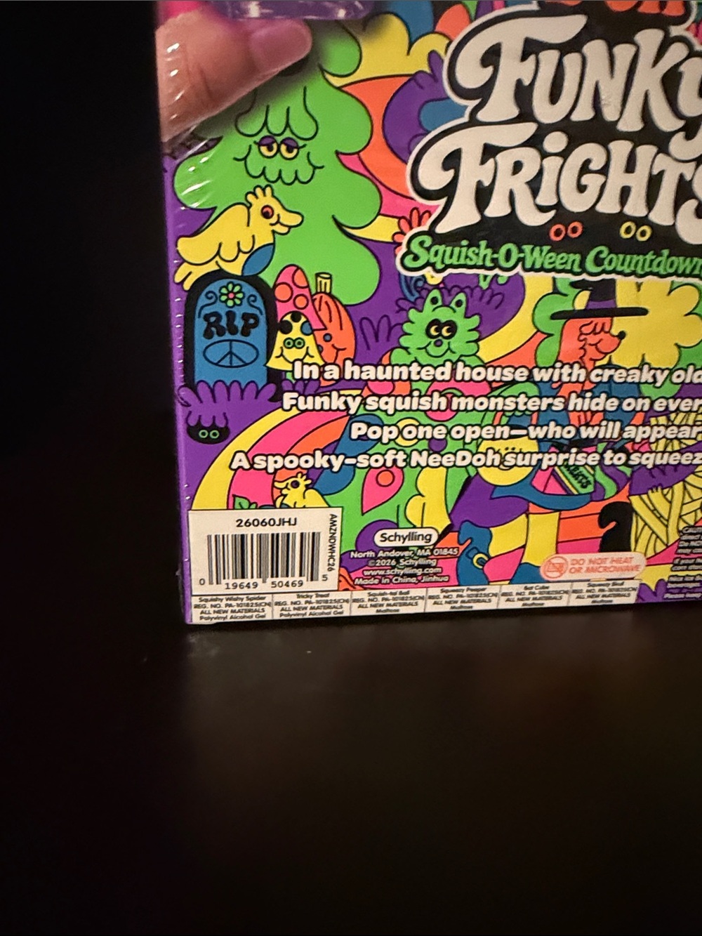 NeeDoh Funky Frights Squish-O-Ween Countdown 14 Squishy Funky Finds!! Authentic - Picture 4 of 7